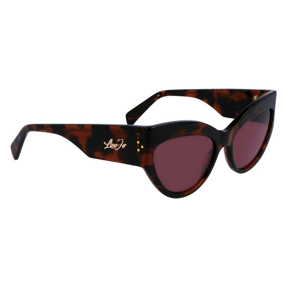 Liu Jo Braune Sonnenbrille aus Acetat