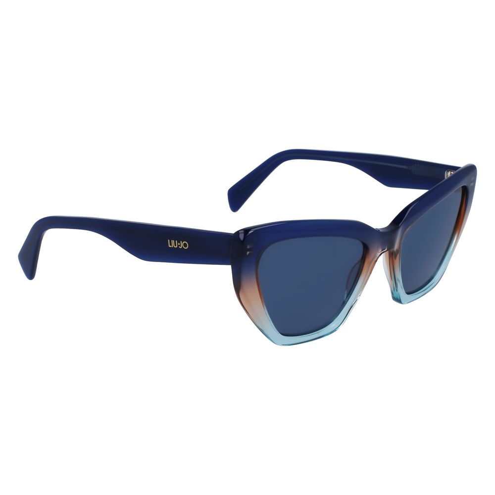 Liu Jo Blaue Sonnenbrille aus Acetat