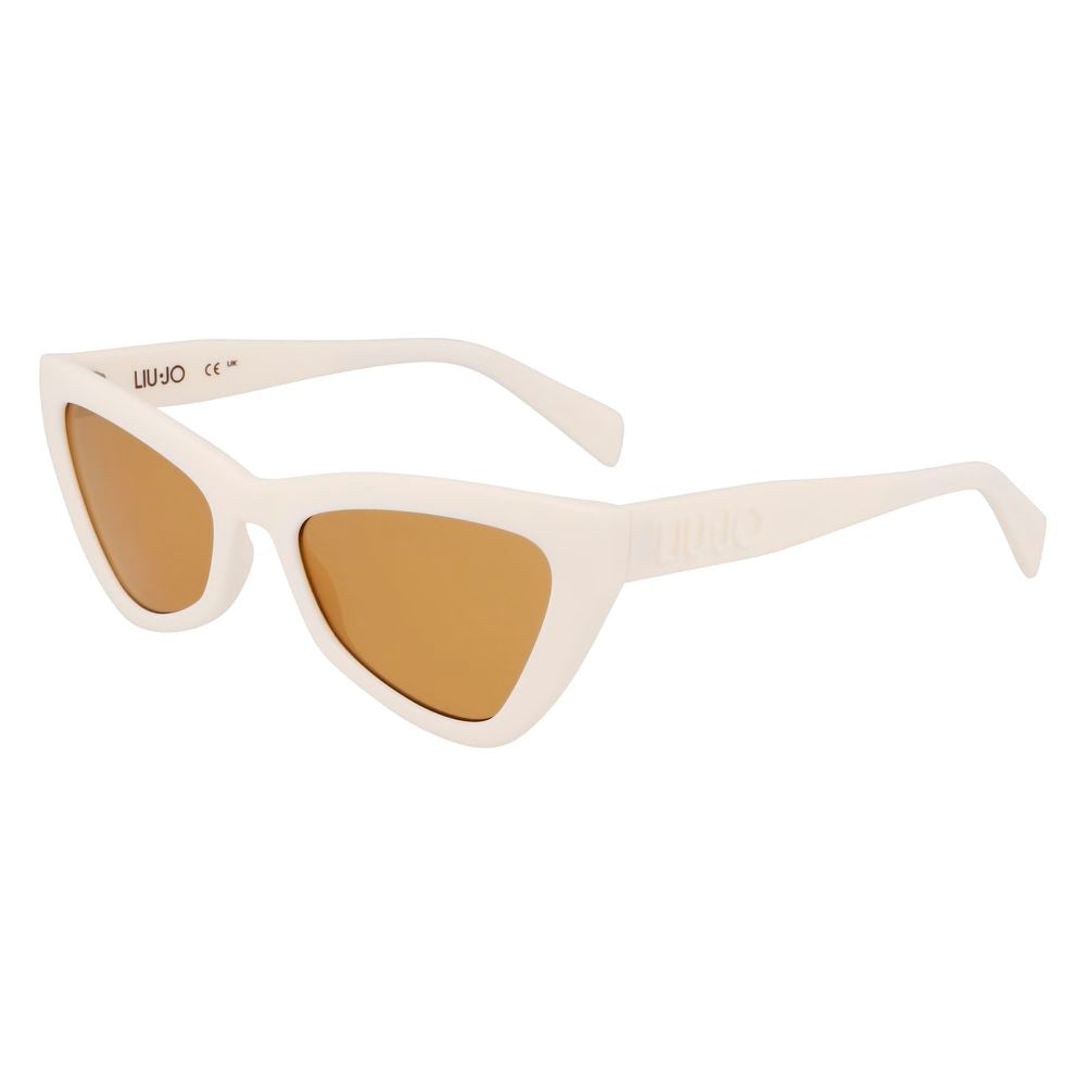 Liu Jo Weiße Sonnenbrille aus injected Material