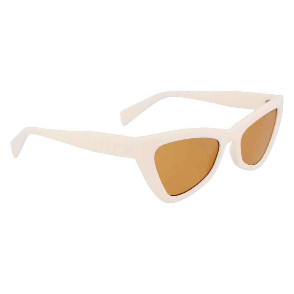 Liu Jo Weiße Sonnenbrille aus injected Material