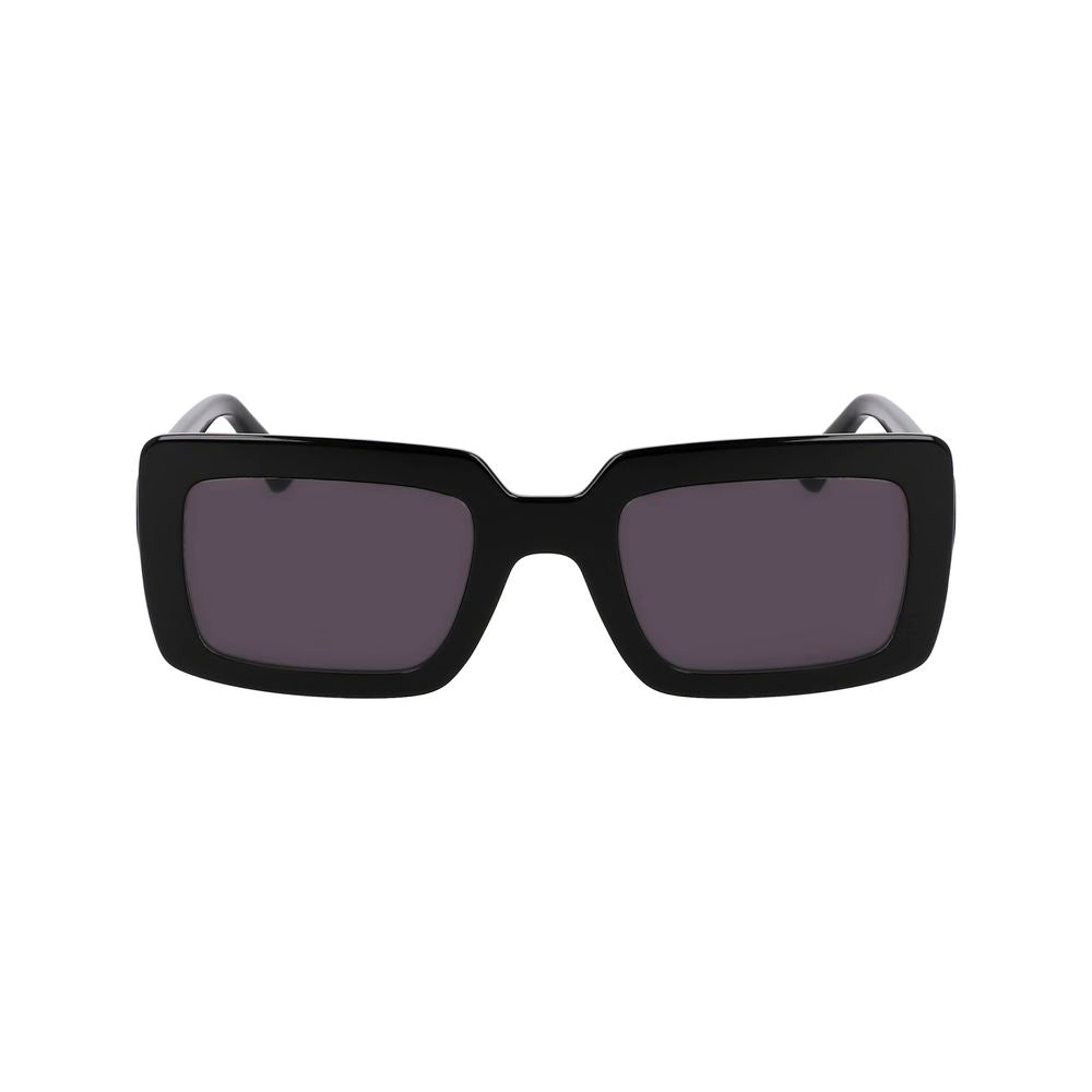 Longchamp Schwarze Sonnenbrille aus injected Material