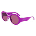 Longchamp Lila Sonnenbrille aus injected Material