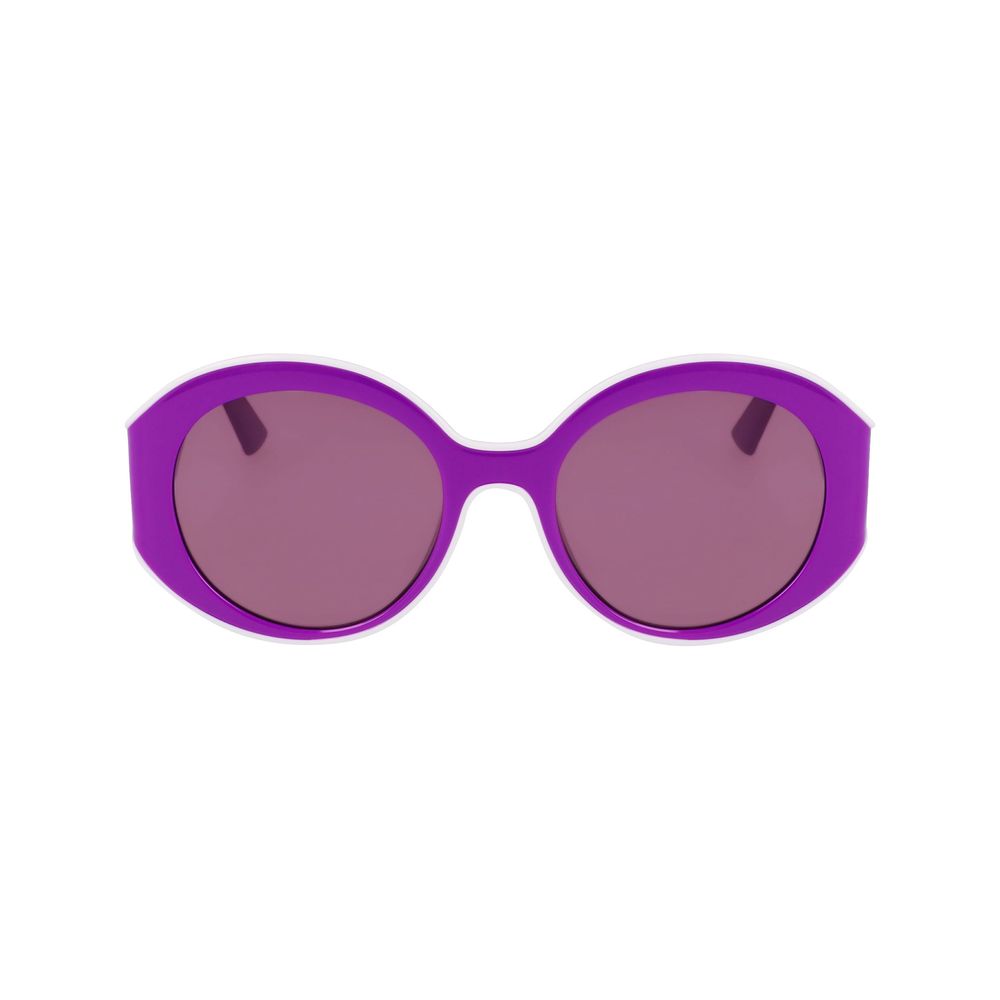Longchamp Lila Sonnenbrille aus injected Material