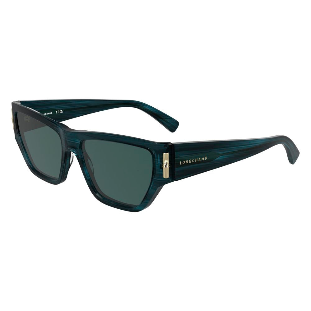 Longchamp Blaue Sonnenbrille aus Acetat