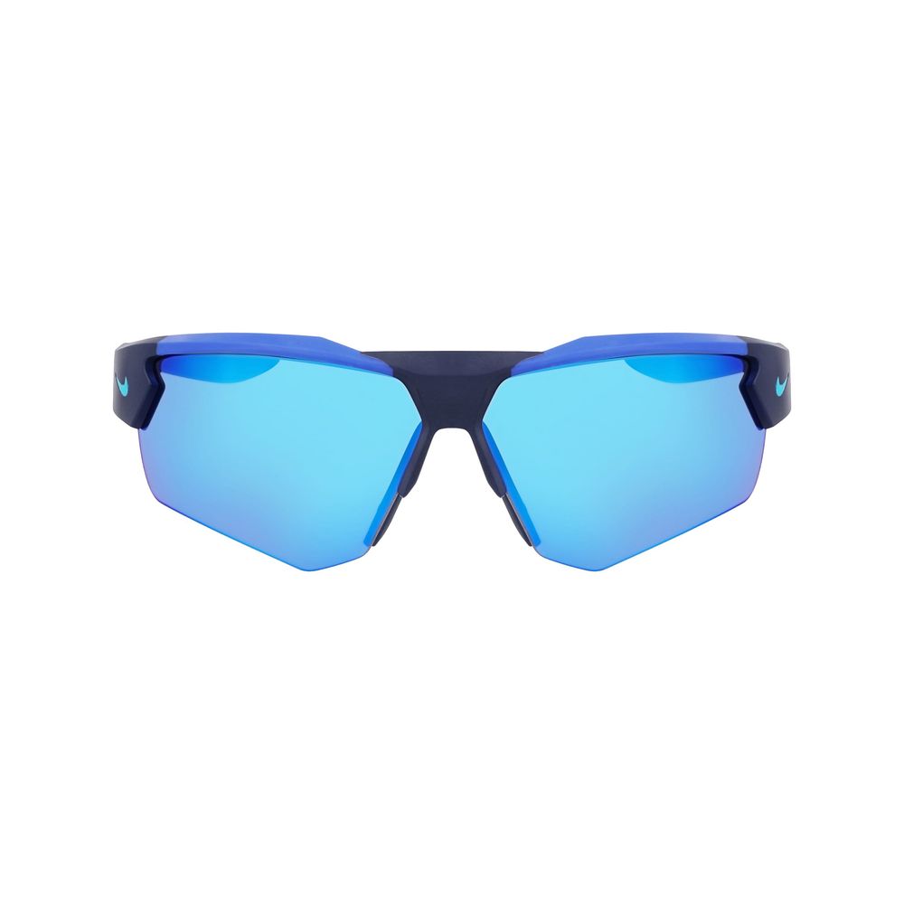 Nike Graue Sonnenbrille mit eingespritztem Rahmen
