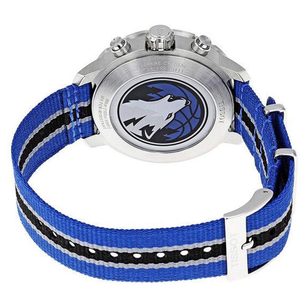 Tissot Blaue Sportuhr aus Nylon
