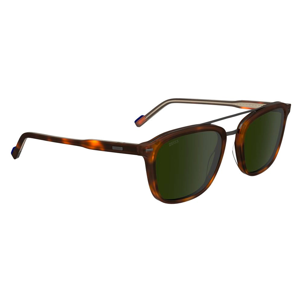 ZEISS Braune Sonnenbrille aus Acetat