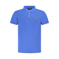 Norway 1963 Men's Blue Cotton Polo Shirt