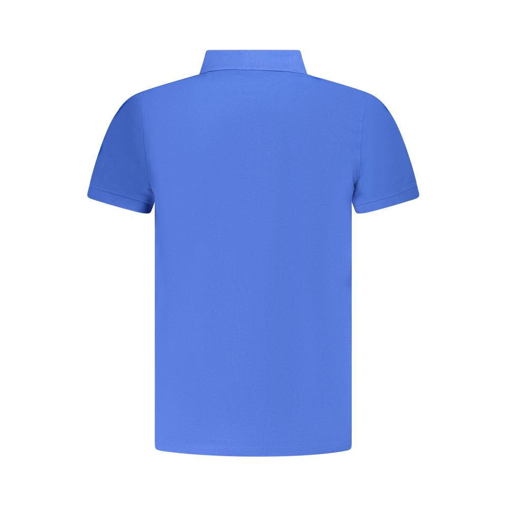 Norway 1963 Men's Blue Cotton Polo Shirt