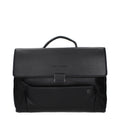 Piquadro Schwarze Leder Aktentasche für Business und Laptop