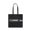 Comme Des Garçons Schwarze Bos Taurus Kalbsleder Schultertasche