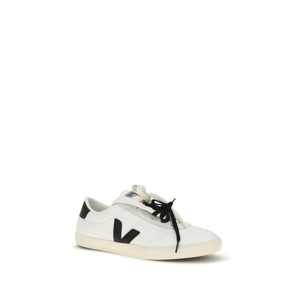 Veja Weiße Kalbsleder Bos Taurus Athletic Sneaker