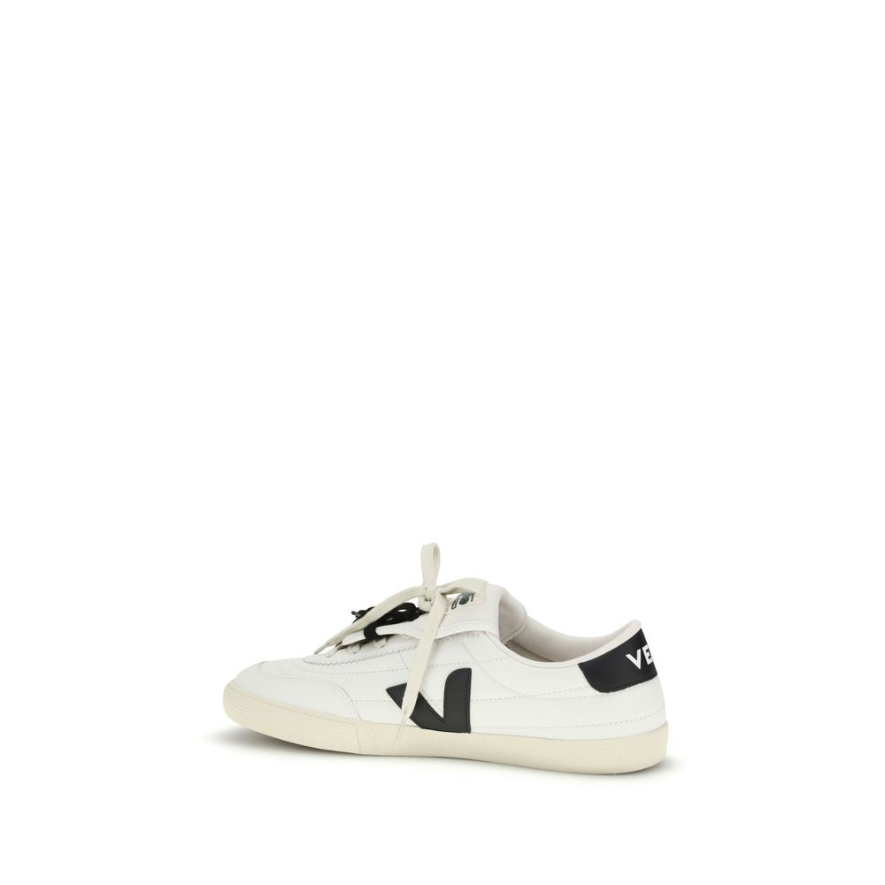 Veja Weiße Kalbsleder Bos Taurus Athletic Sneaker