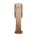 Rick Owens Braunes Polyamid Freizeitkleid