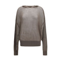 Rick Owens Grey Cashmere Hoodie