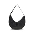 Fendi Schwarze Bos Taurus Kalbsleder Schultertasche