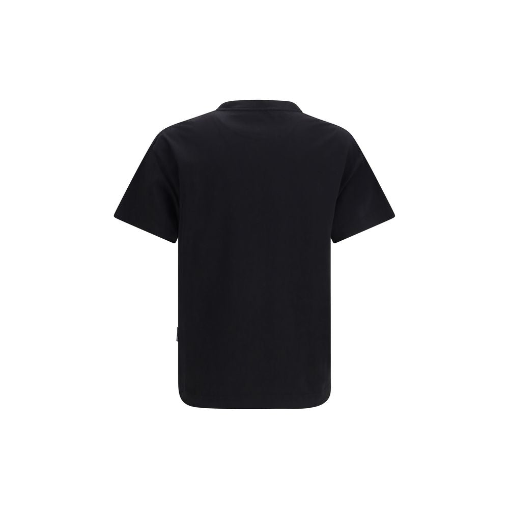 Palm Angels Schwarzes Baumwoll-T-Shirt