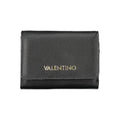 Mario Valentino Schwarze Geldbörse aus Polyurethan für Damen