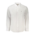 Calvin Klein Men's White Cotton Shirt