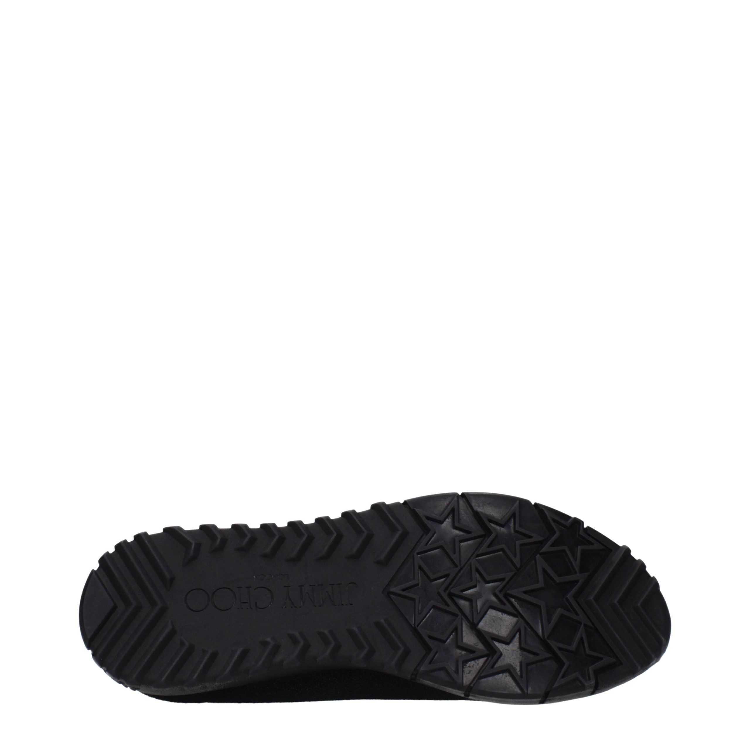 Jimmy Choo Schwarze Loafer aus Stoff zum Hineinschlüpfen