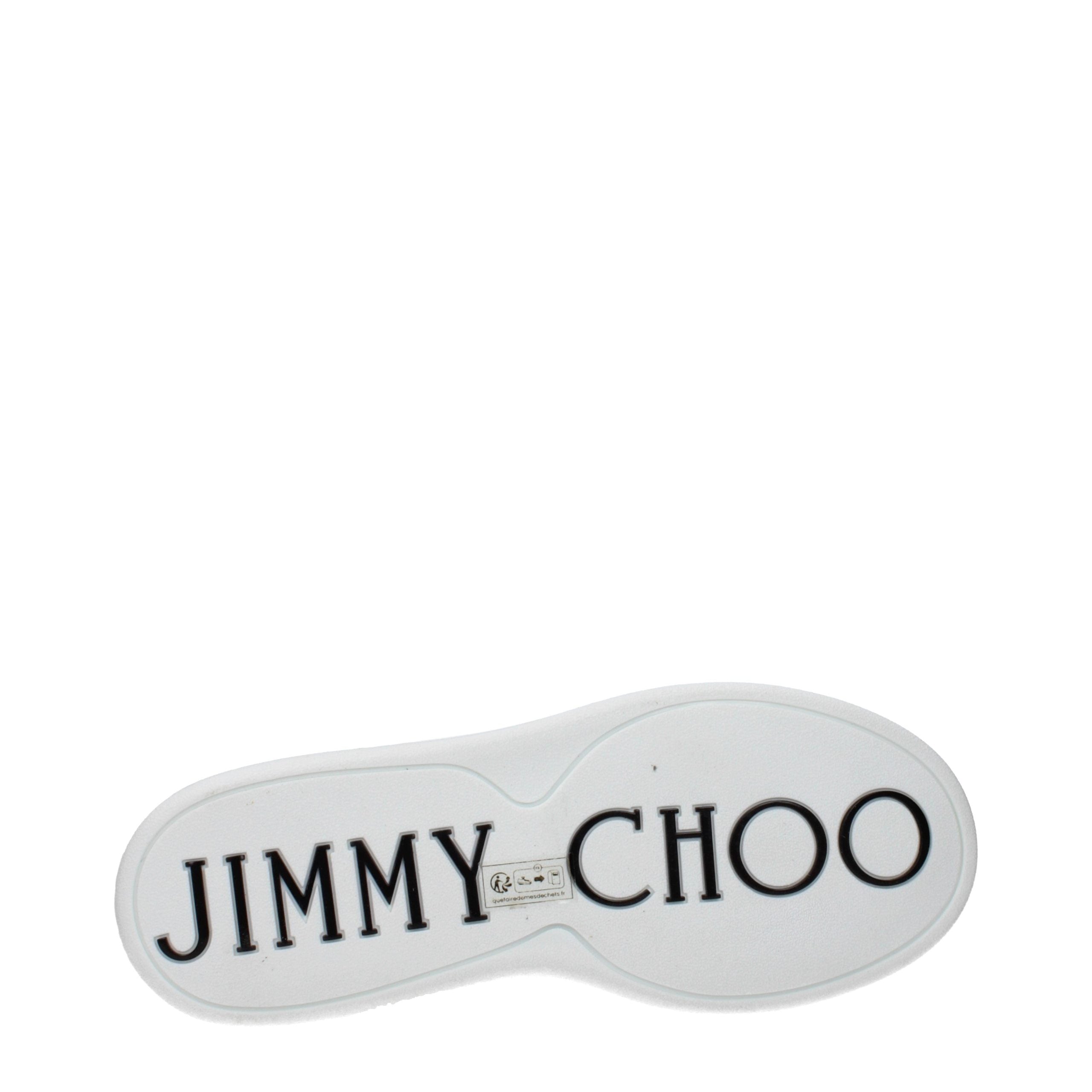 Jimmy Choo Schwarze Leder Low-Top-Sneaker