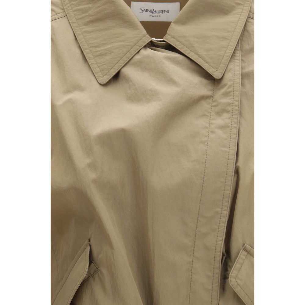 Saint Laurent Beige Polyamid Bekleidung