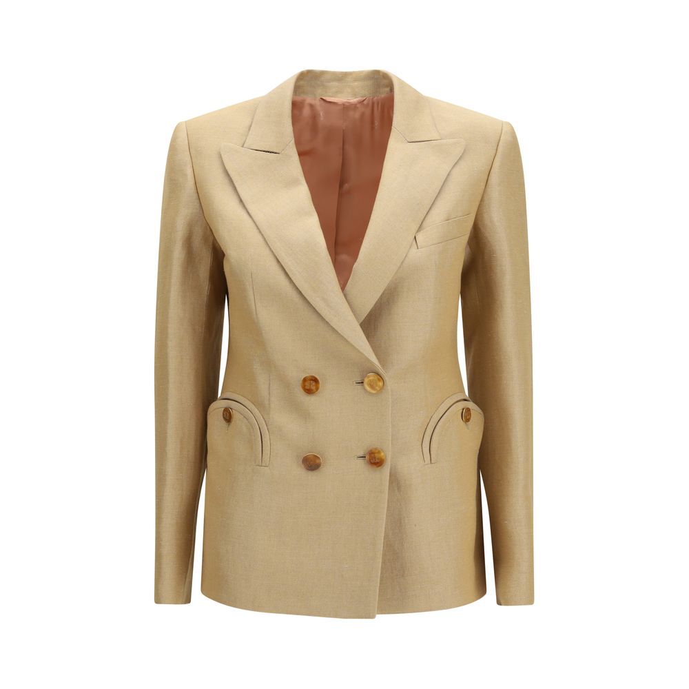 Blazé Milano Beige Leinenblazer