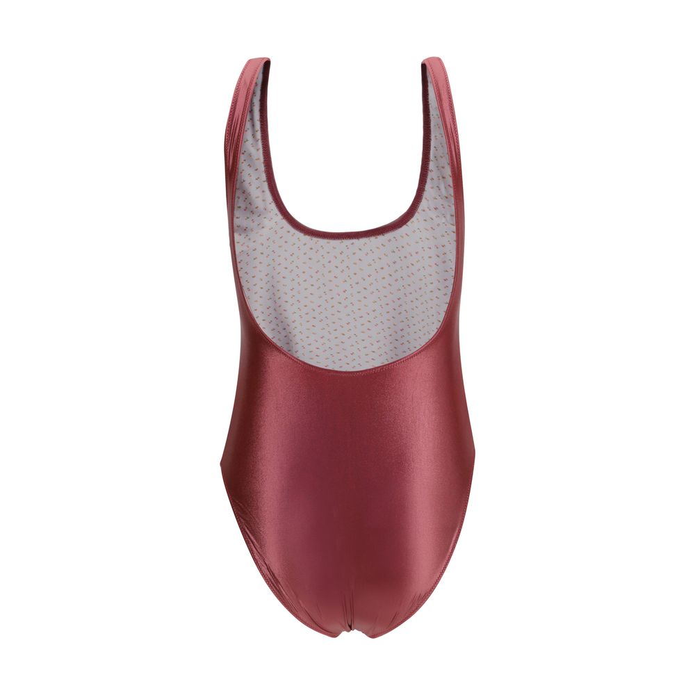 Kristina Ti Bordeaux Polyamide Swimsuit