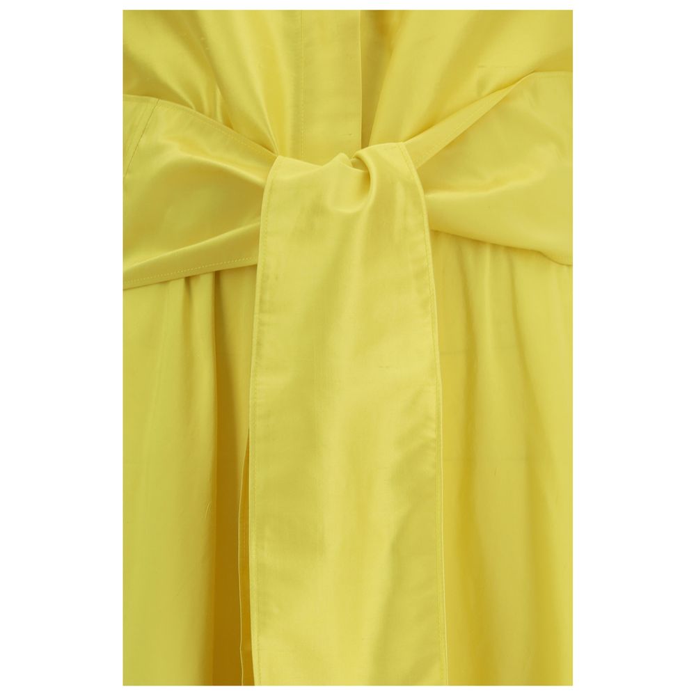 Sara Roka Zweifarbige Polyester-Freizeitkleid