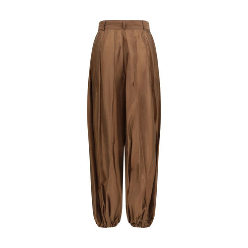 The Latest Braune Freizeithose aus Polyester