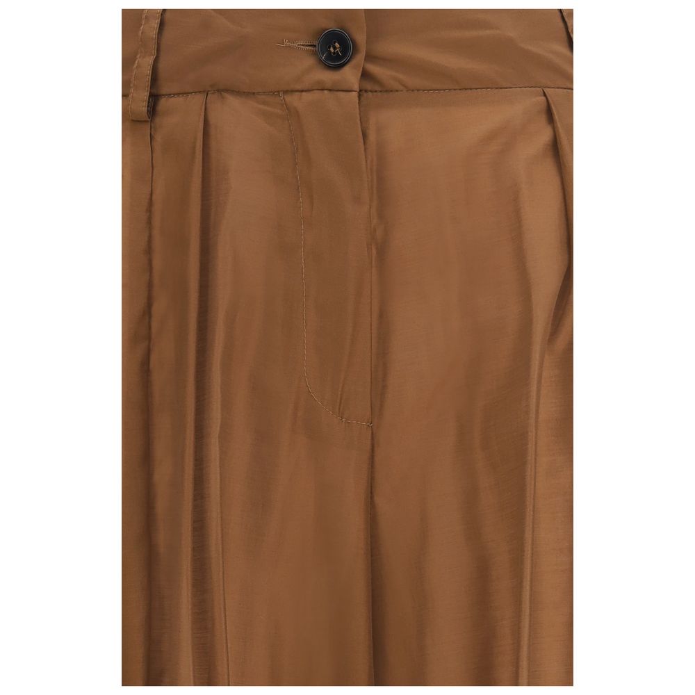 The Latest Braune Freizeithose aus Polyester