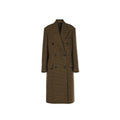 Acne Studios Mantel aus braunen Fasern