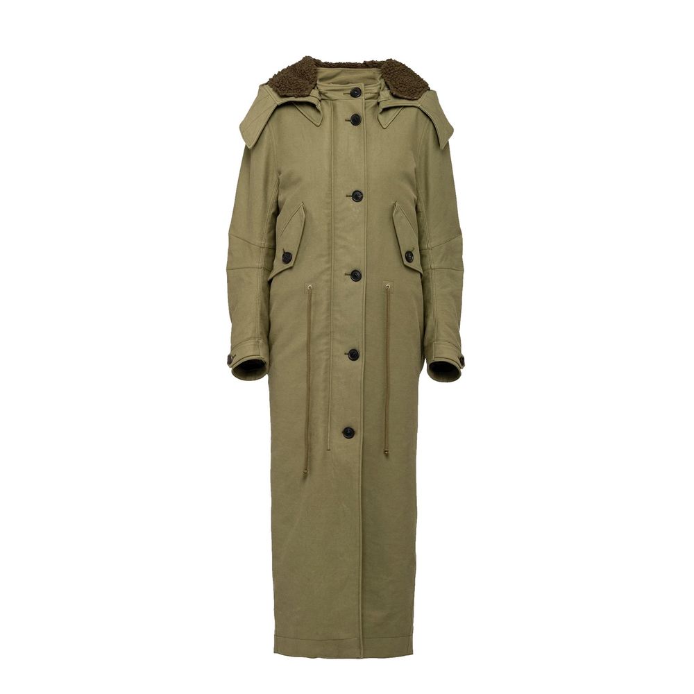 Prada Two-Tone Polyamide Coat