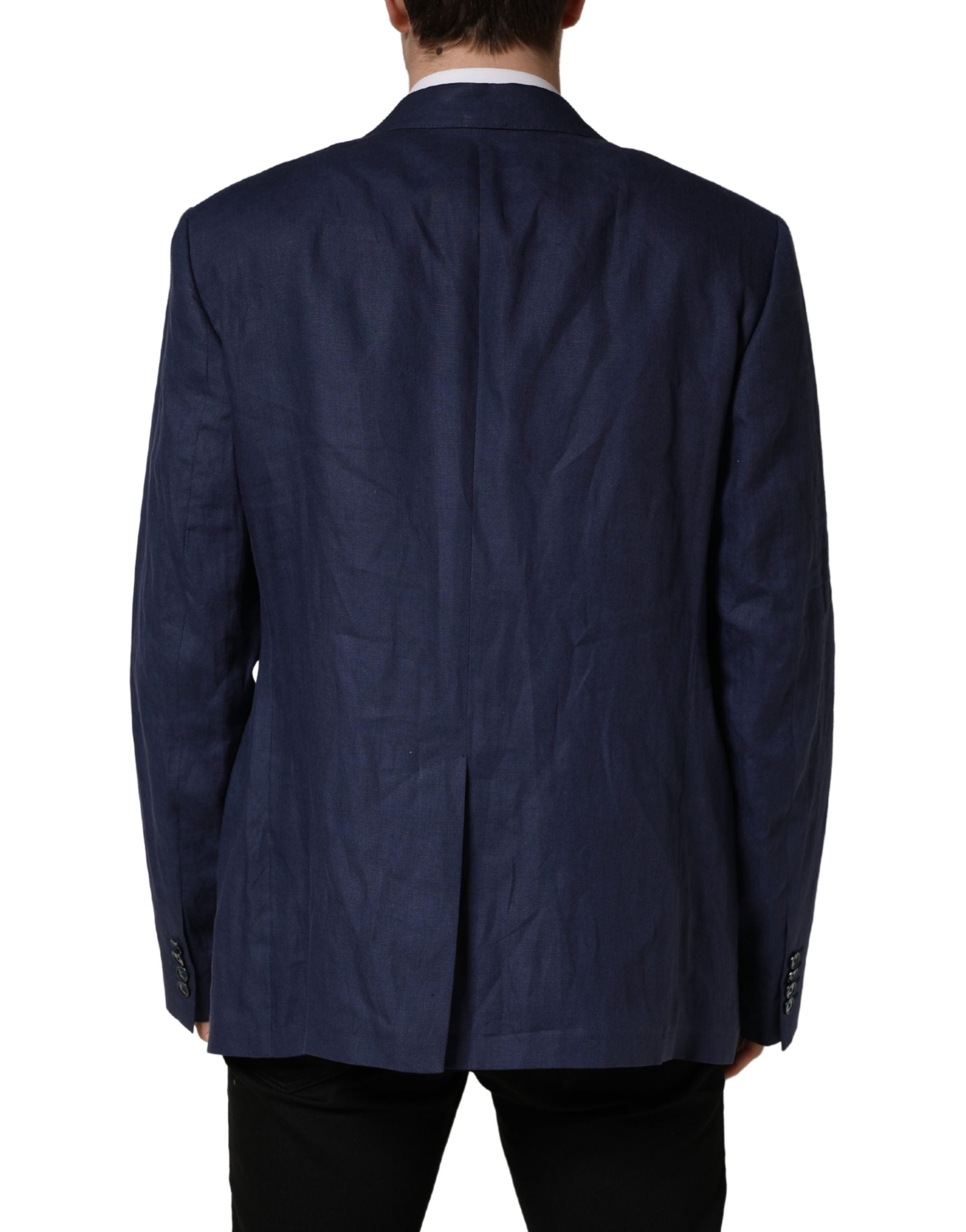 Dolce & Gabbana Blaues Sakko mit 2 Knöpfen