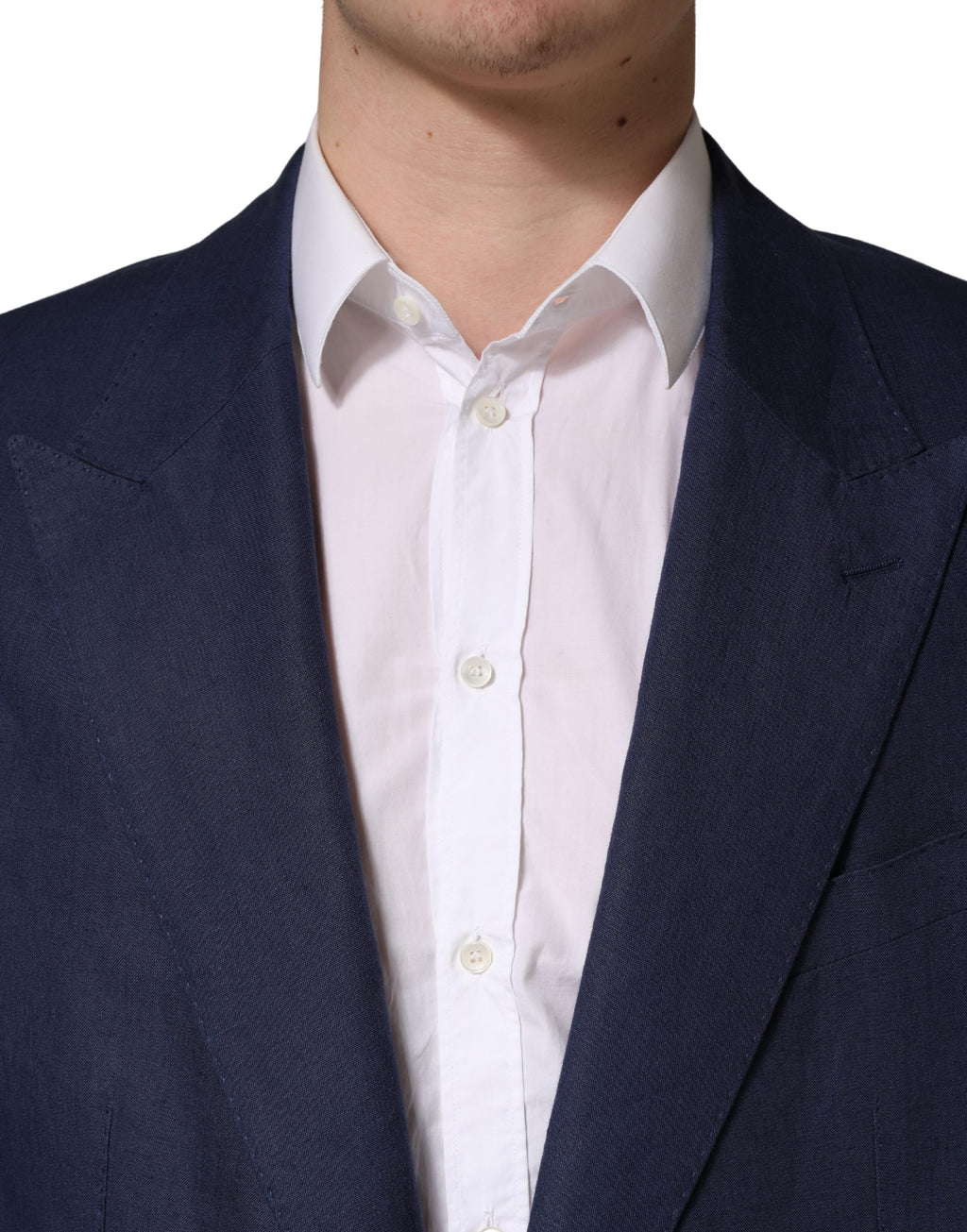 Dolce & Gabbana Blaues Sakko mit 2 Knöpfen