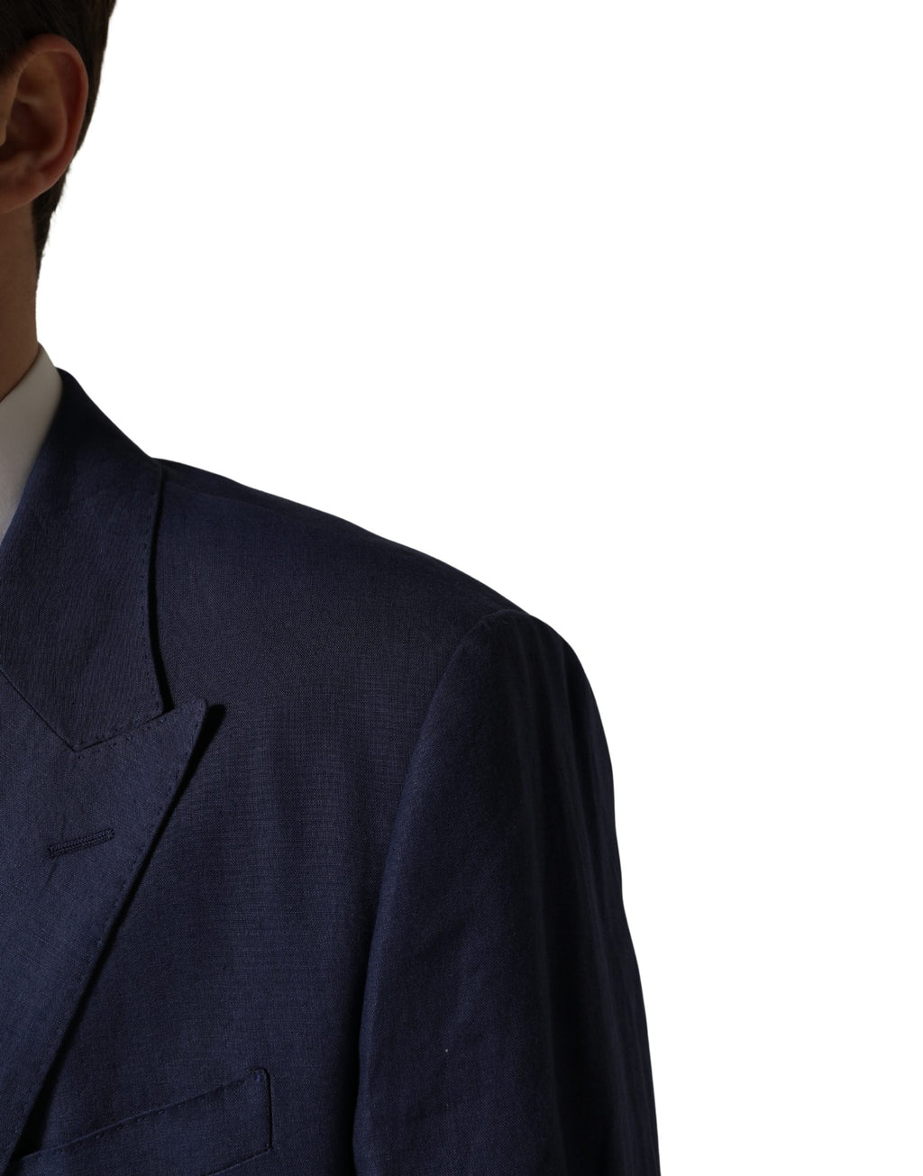 Dolce & Gabbana Blaues Sakko mit 2 Knöpfen