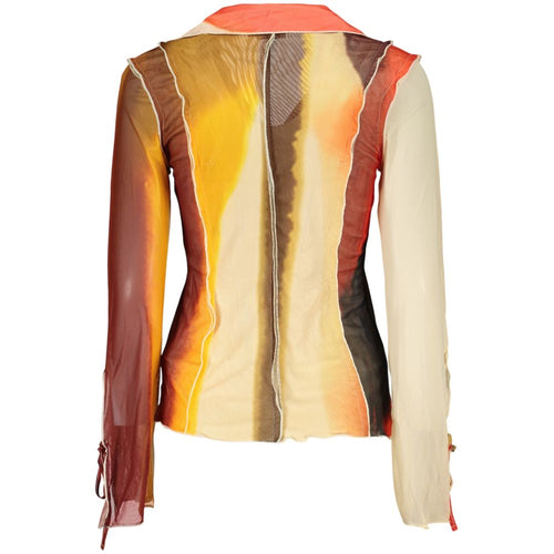 Desigual Beige Polyester Damenbluse
