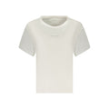 Pepe Jeans Weißes Baumwoll-T-Shirt für Damen