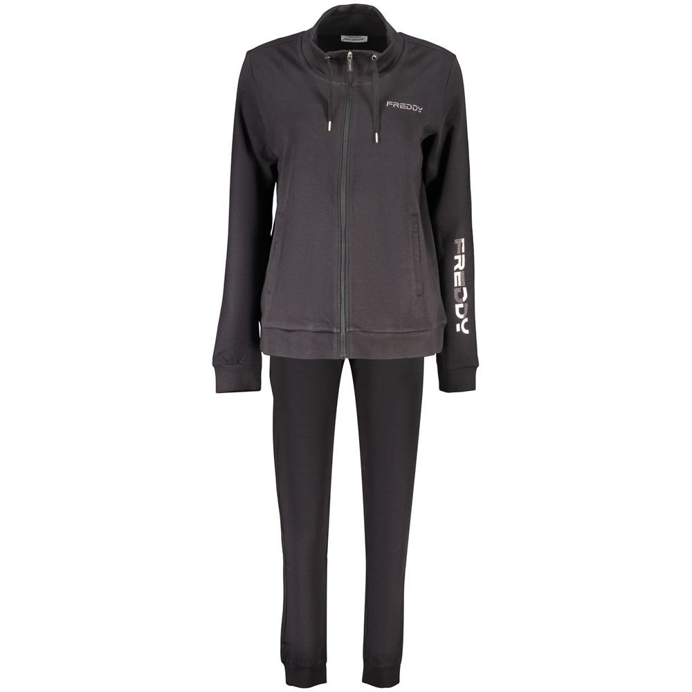Freddy Black Cotton Sweatshirt
