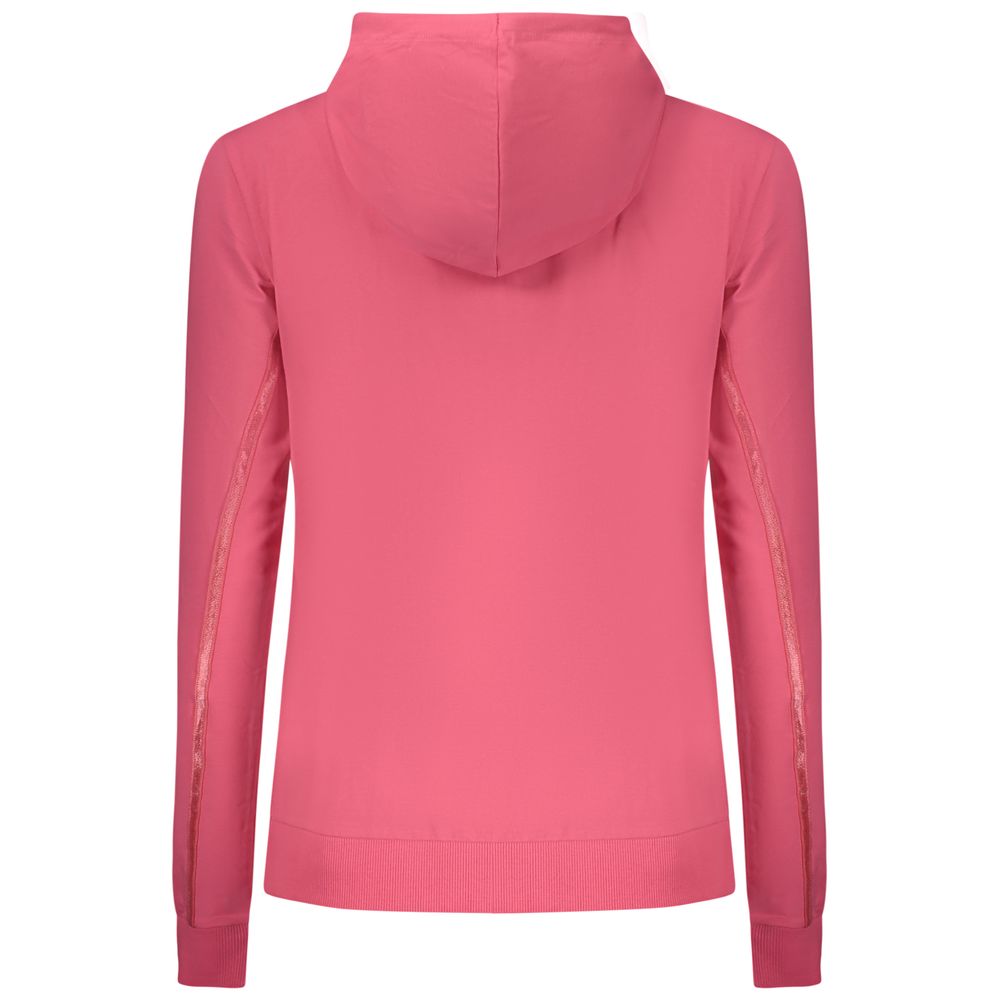 Freddy Pink Cotton Damen-Kapuzenpullover