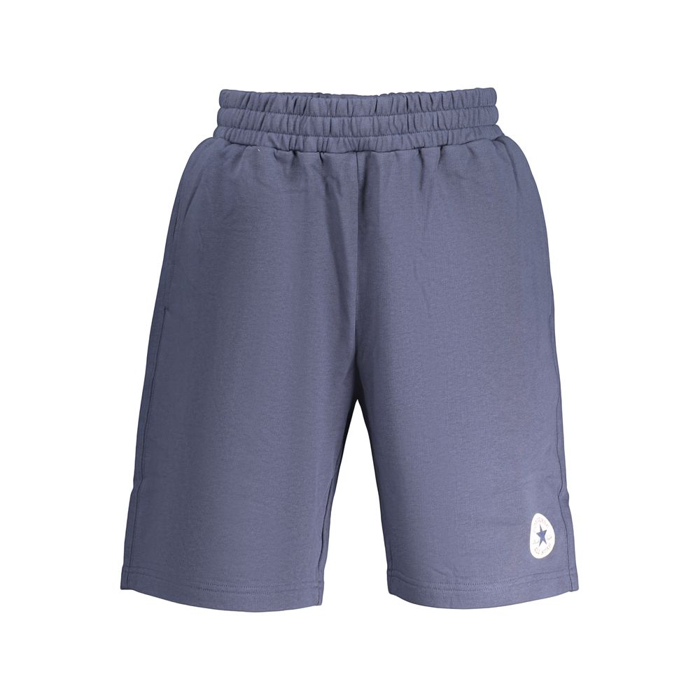 Converse Men's Blue Cotton Sweatpants