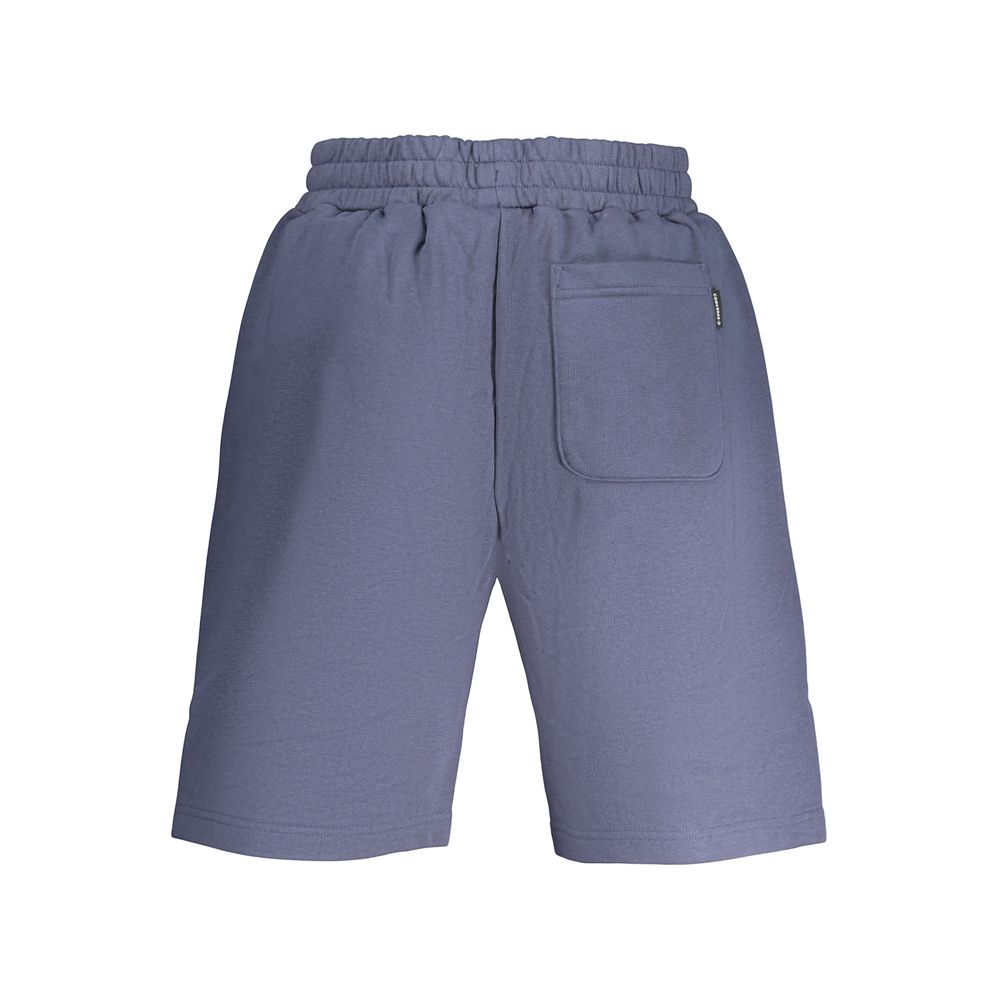 Converse Men's Blue Cotton Sweatpants