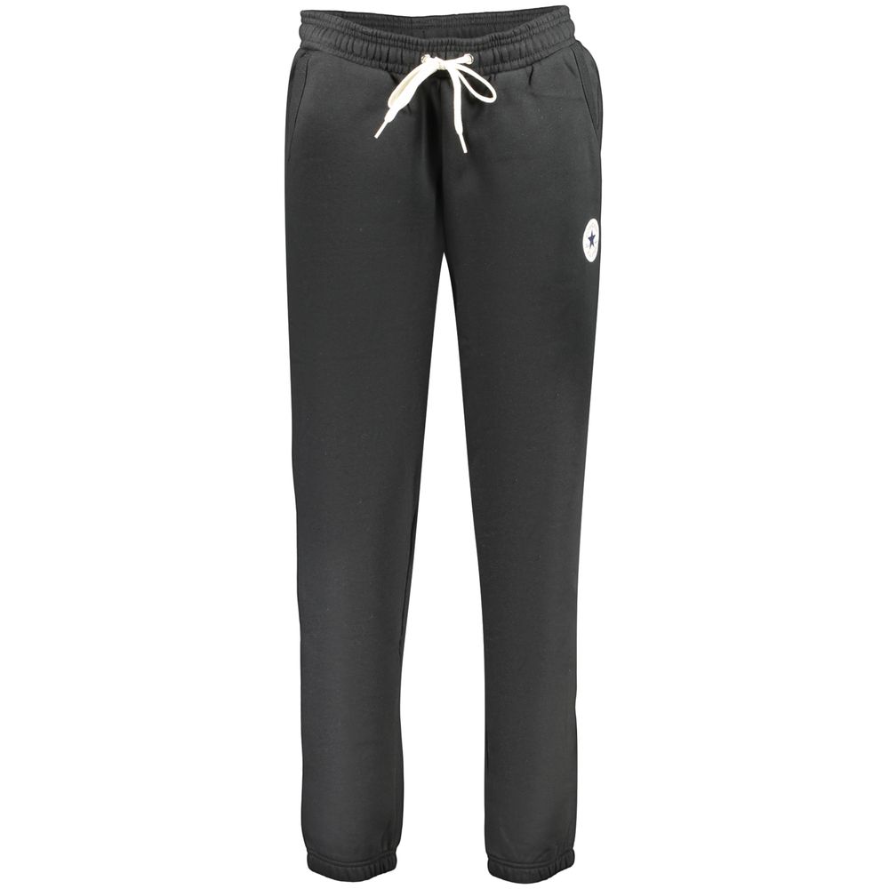 Converse Schwarze Baumwoll-Jogginghose (Trainingshose)