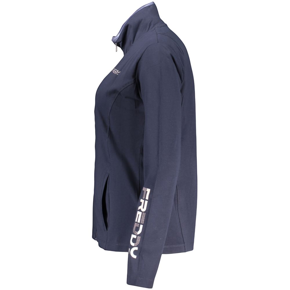 Freddy Women's Blue Cotton Sweatshirt