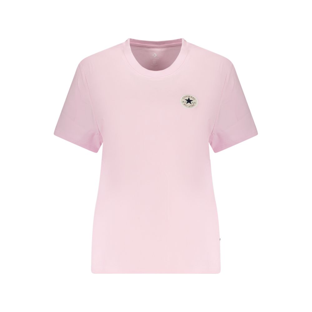 Converse Rosa Baumwoll-T-Shirt für Damen