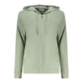 Freddy Grüner Baumwoll-Hoodie für Damen