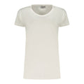 Freddy Weißes Baumwoll-T-Shirt für Damen