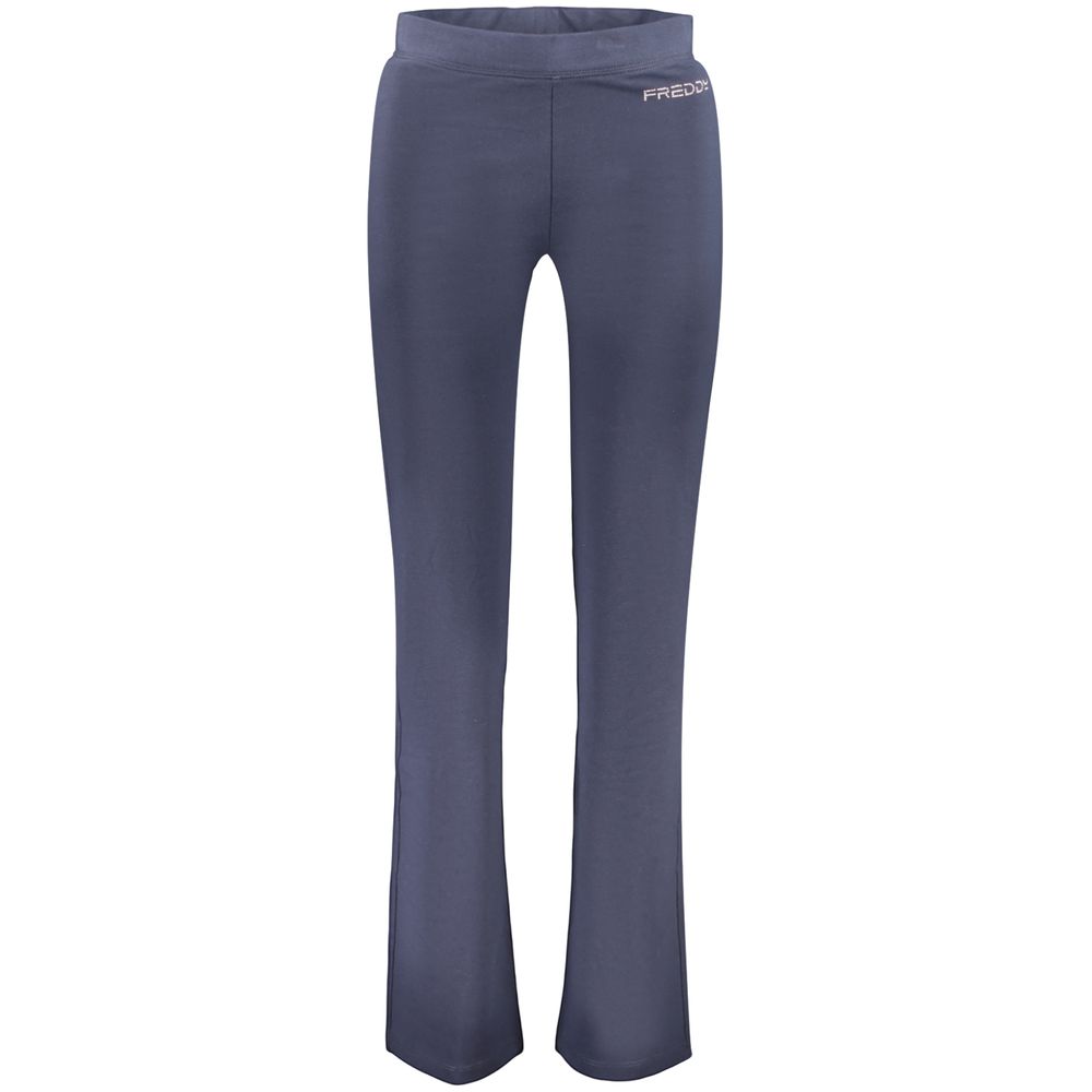 Freddy Blue Cotton Joggers for Women