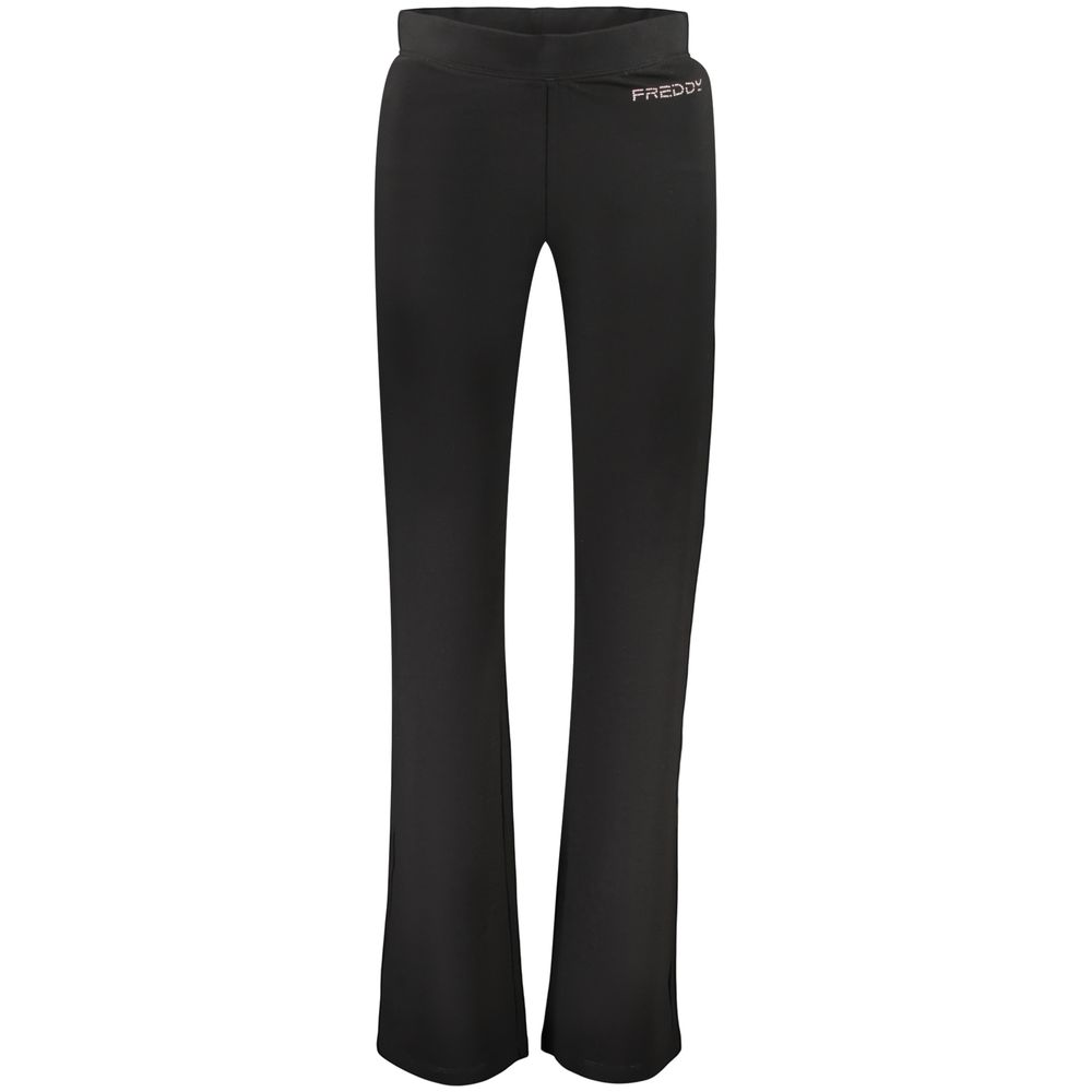 Freddy Black Cotton Sweatpants