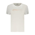 Freddy Blaues Baumwoll-T-Shirt für Damen